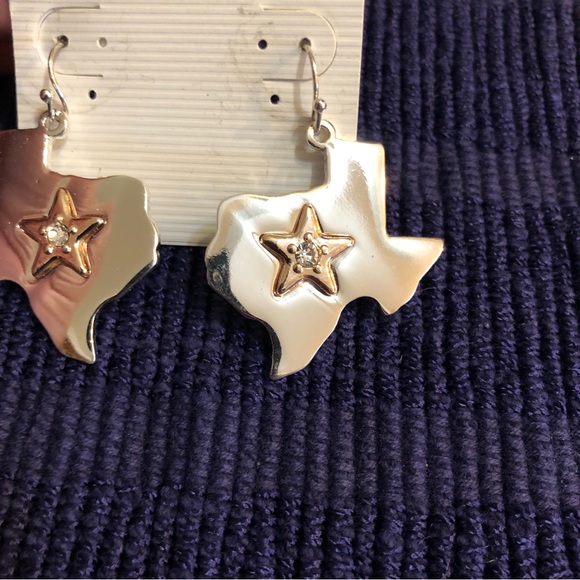Texas State Earrings - Picture 5 of 7